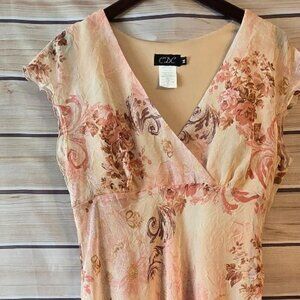 CDC Floral Midi Dress SZ 14